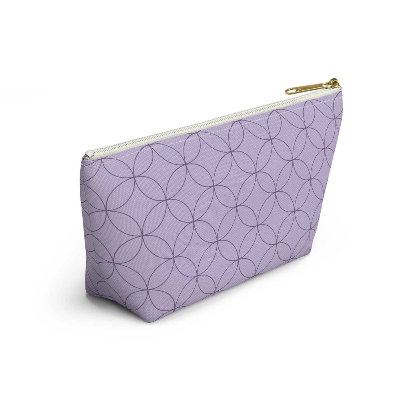 Purple Makeup Bag / Personalized Cosmetic Bag