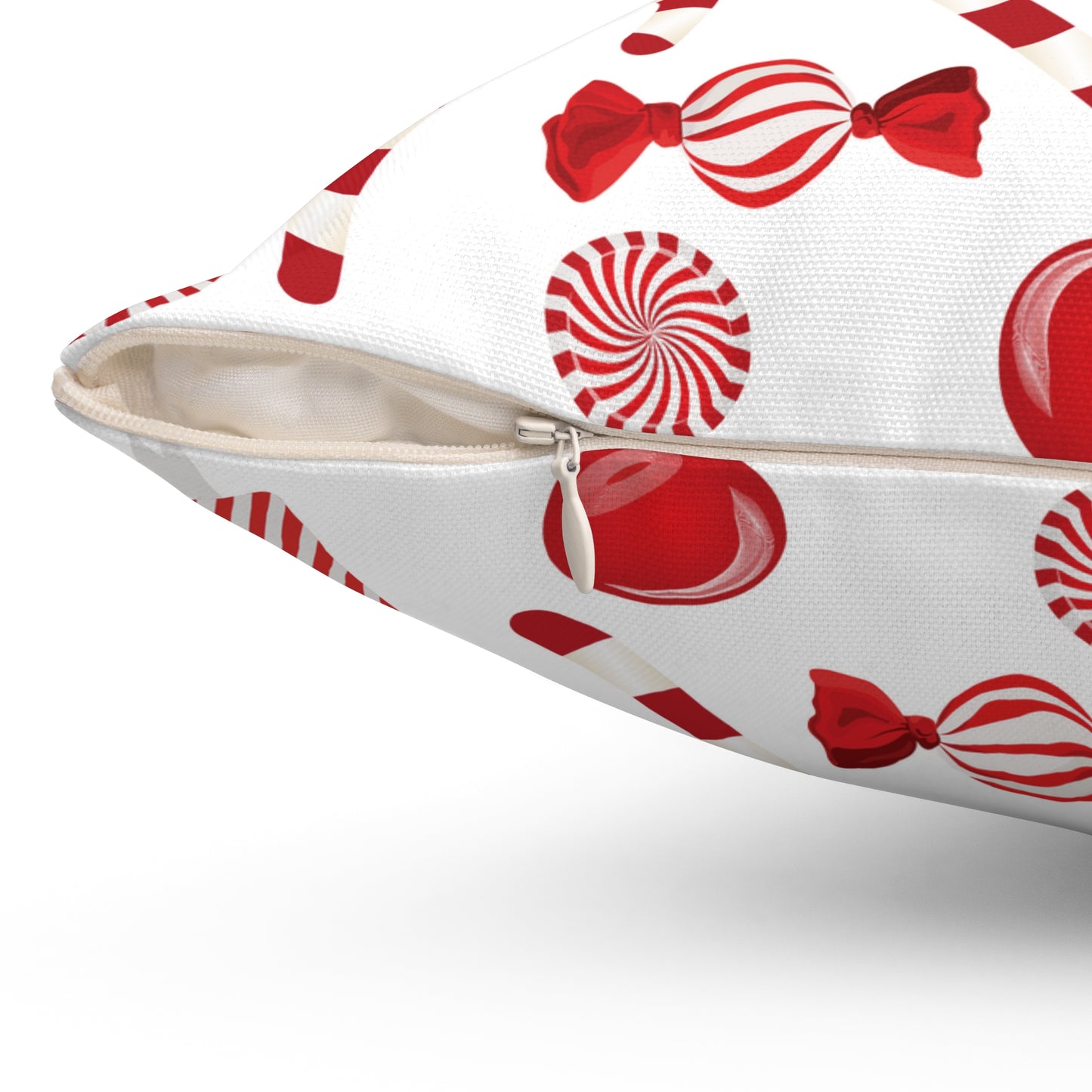 Christmas Candy Cane Pillow