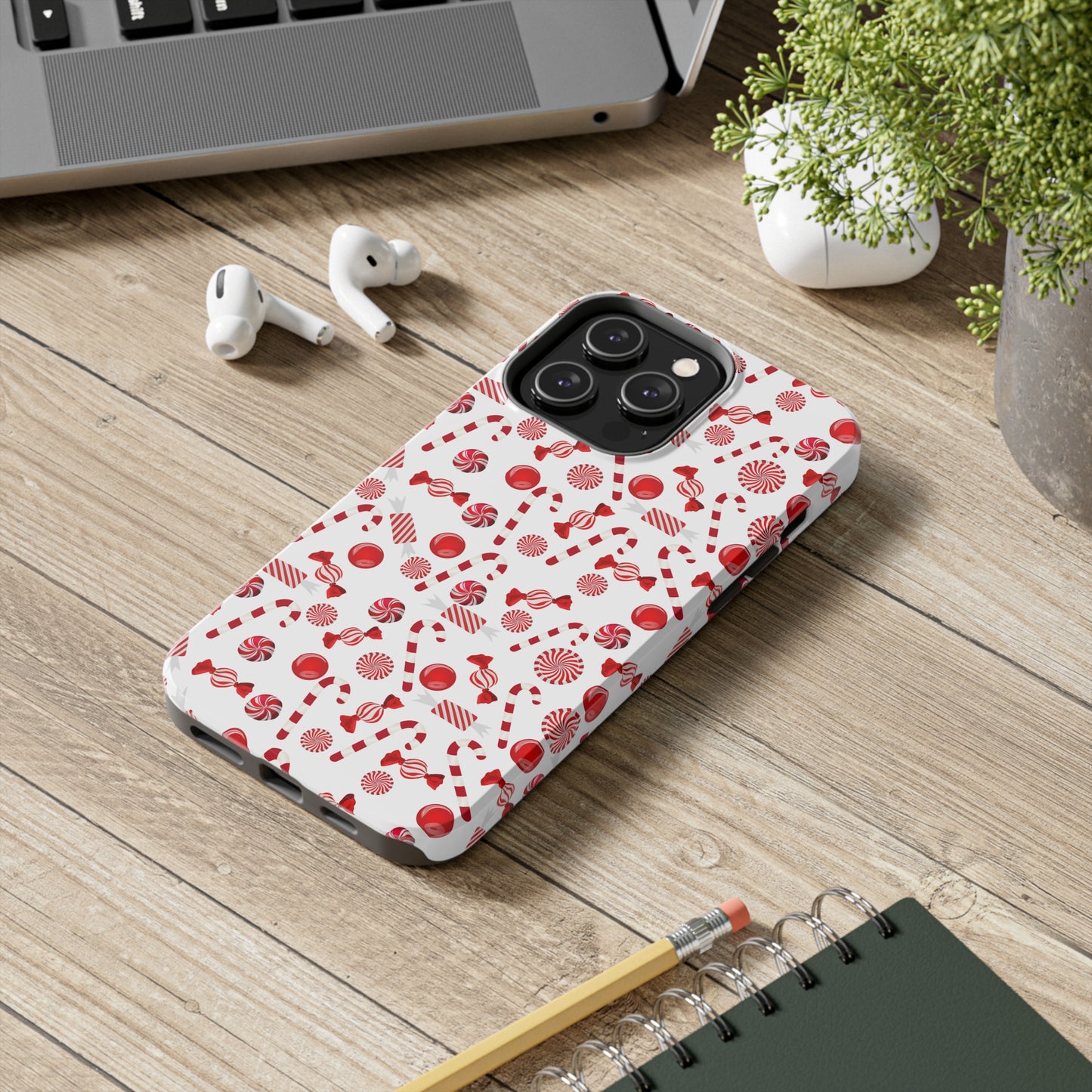 Christmas Candy Cane Phone Case
