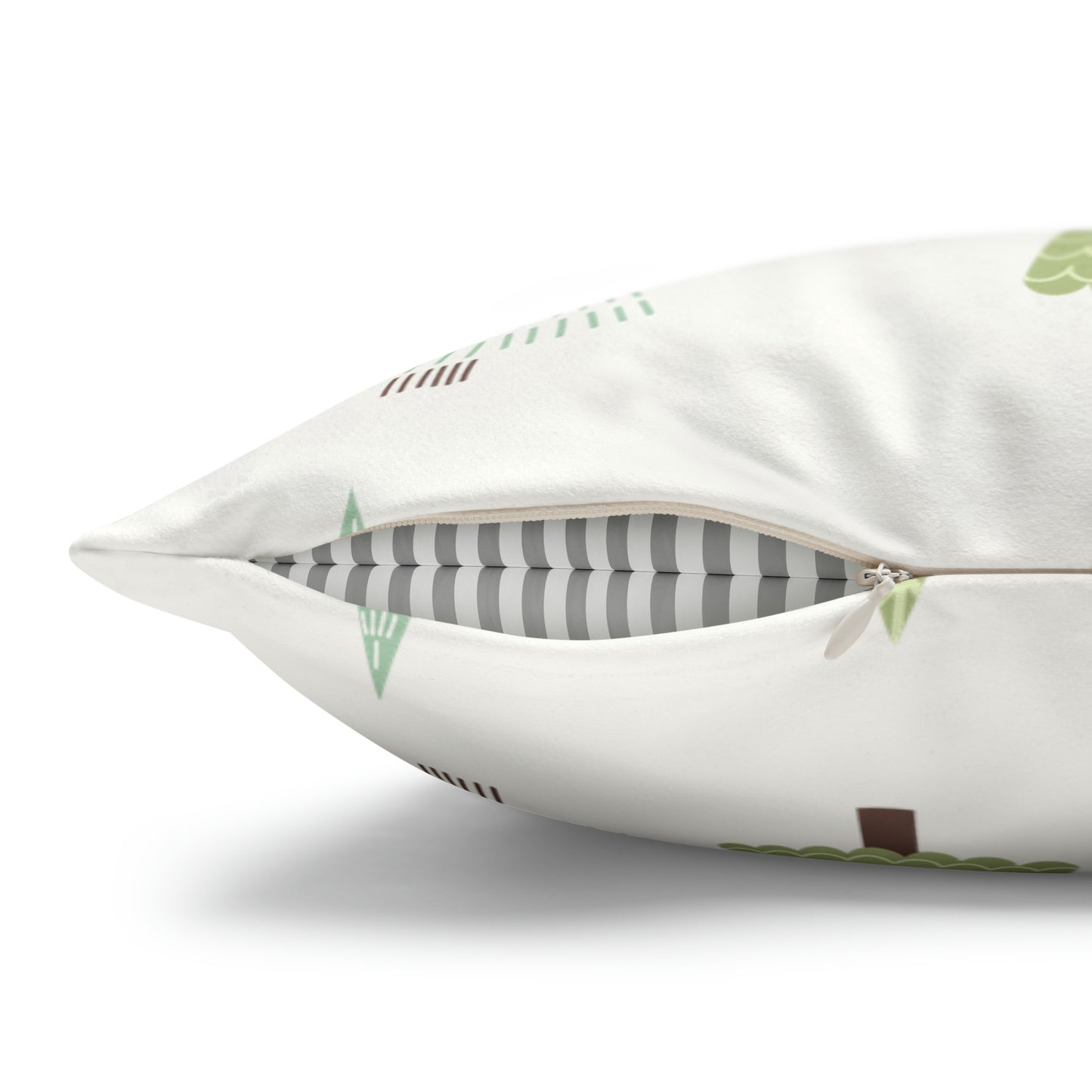 Green Christmas Tree Pillow Case