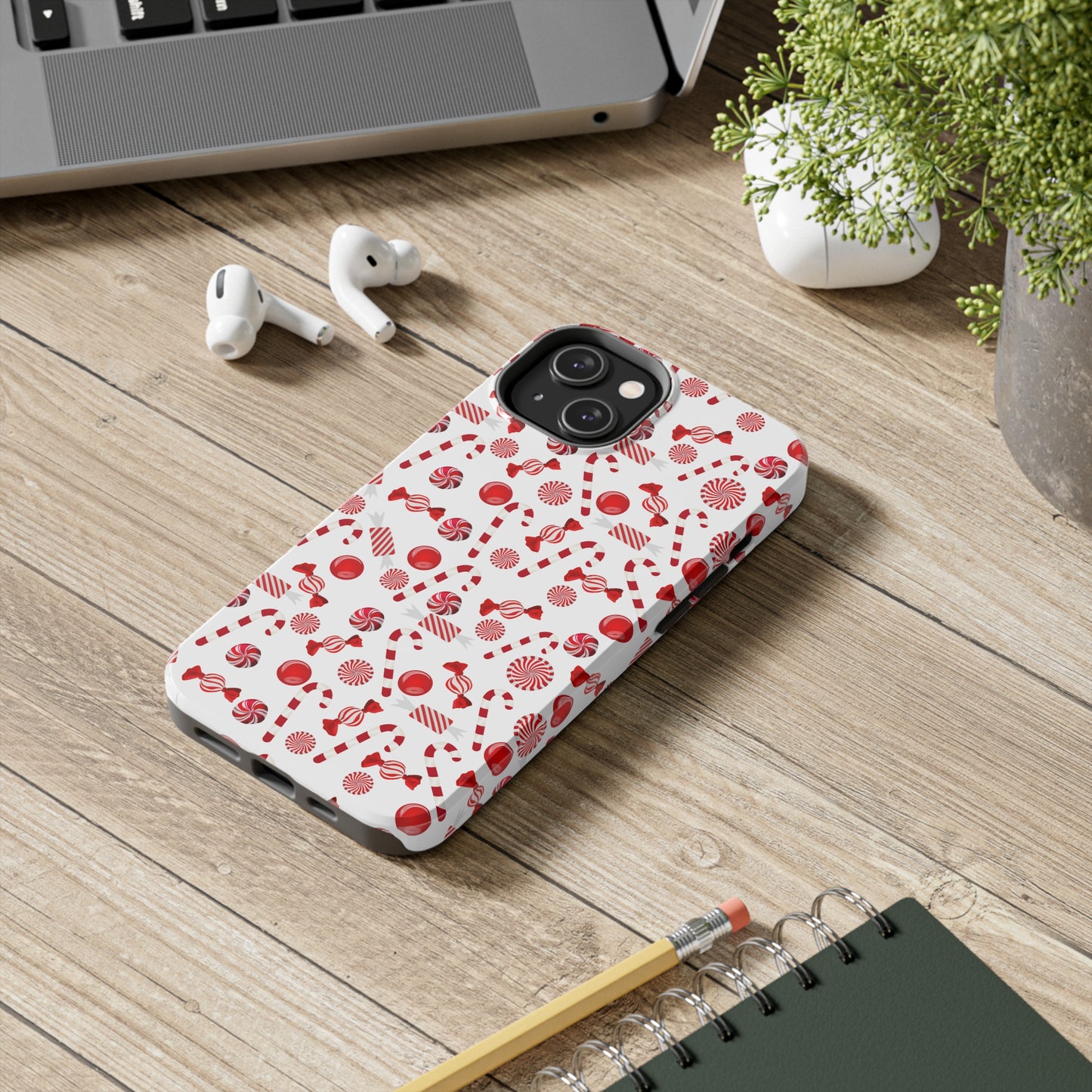 Christmas Candy Cane Phone Case