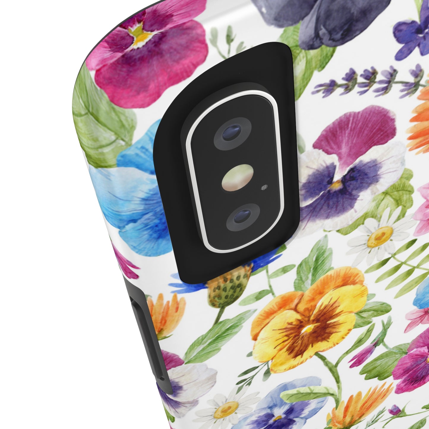 Floral IPhone Case / Pansy Phone Case