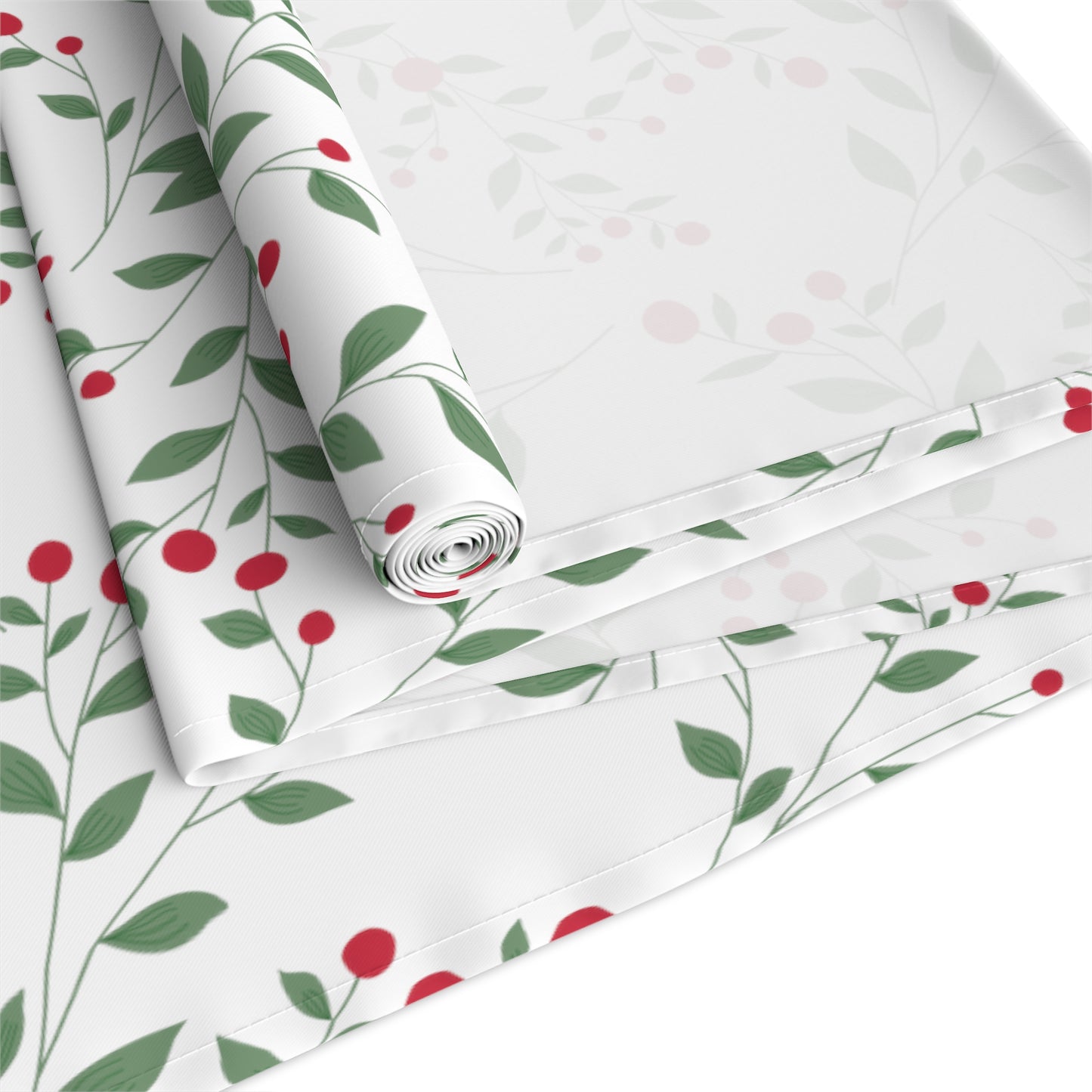 Christmas Table Runner / Christmas Berry Decor