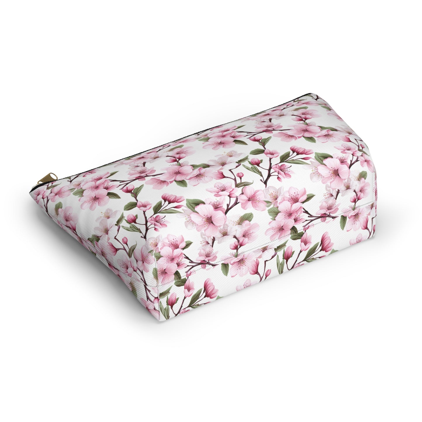 Pink Sakura Cherry Blossom Makeup Bag