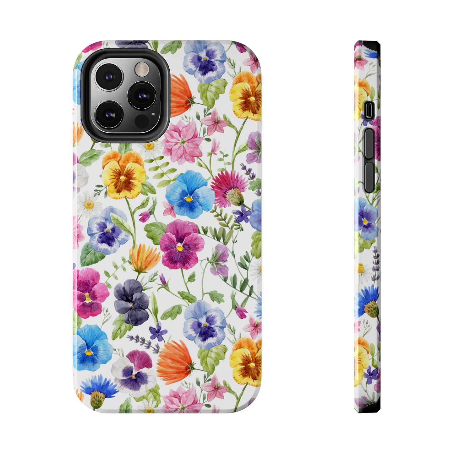 Floral IPhone Case / Pansy Phone Case