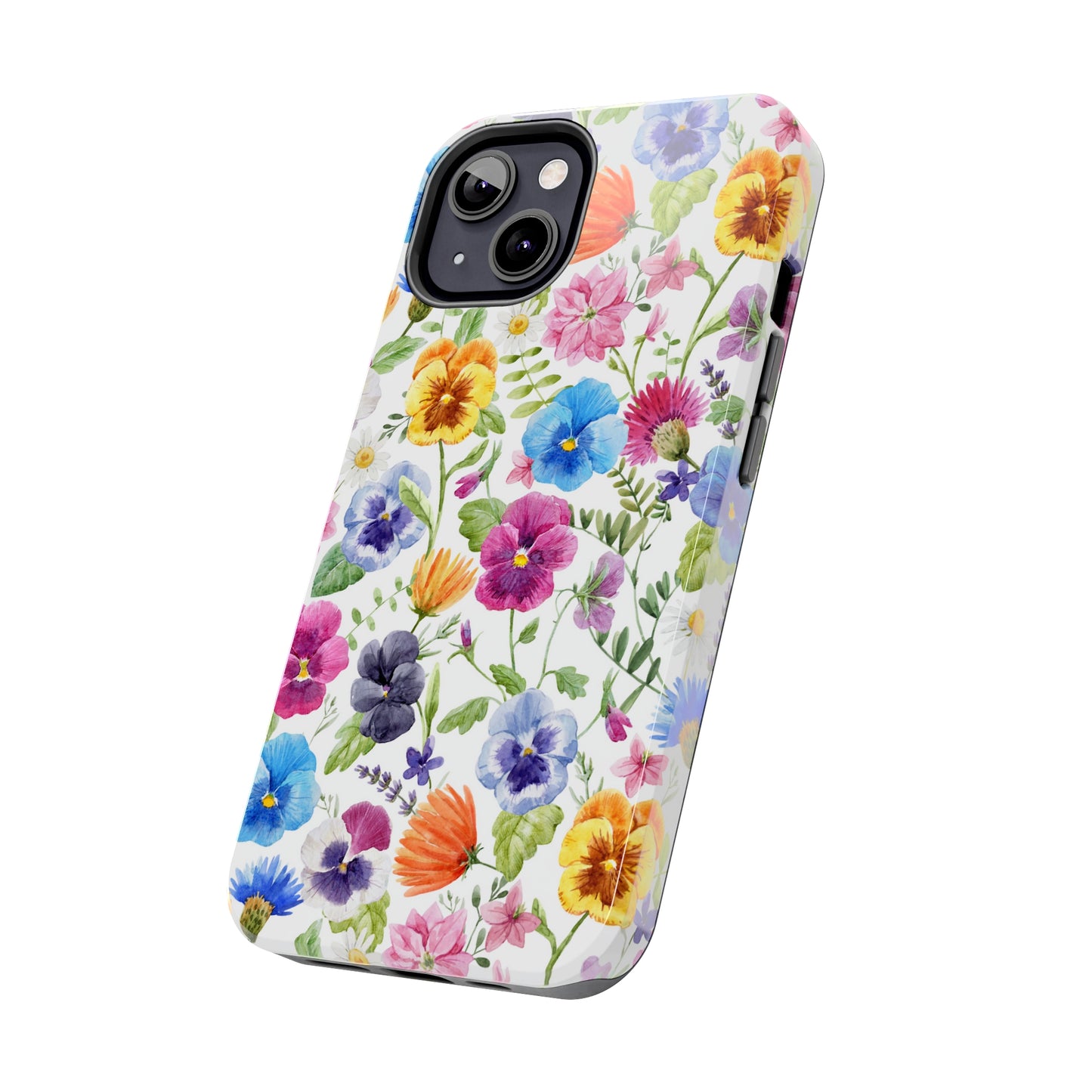 Floral IPhone Case / Pansy Phone Case