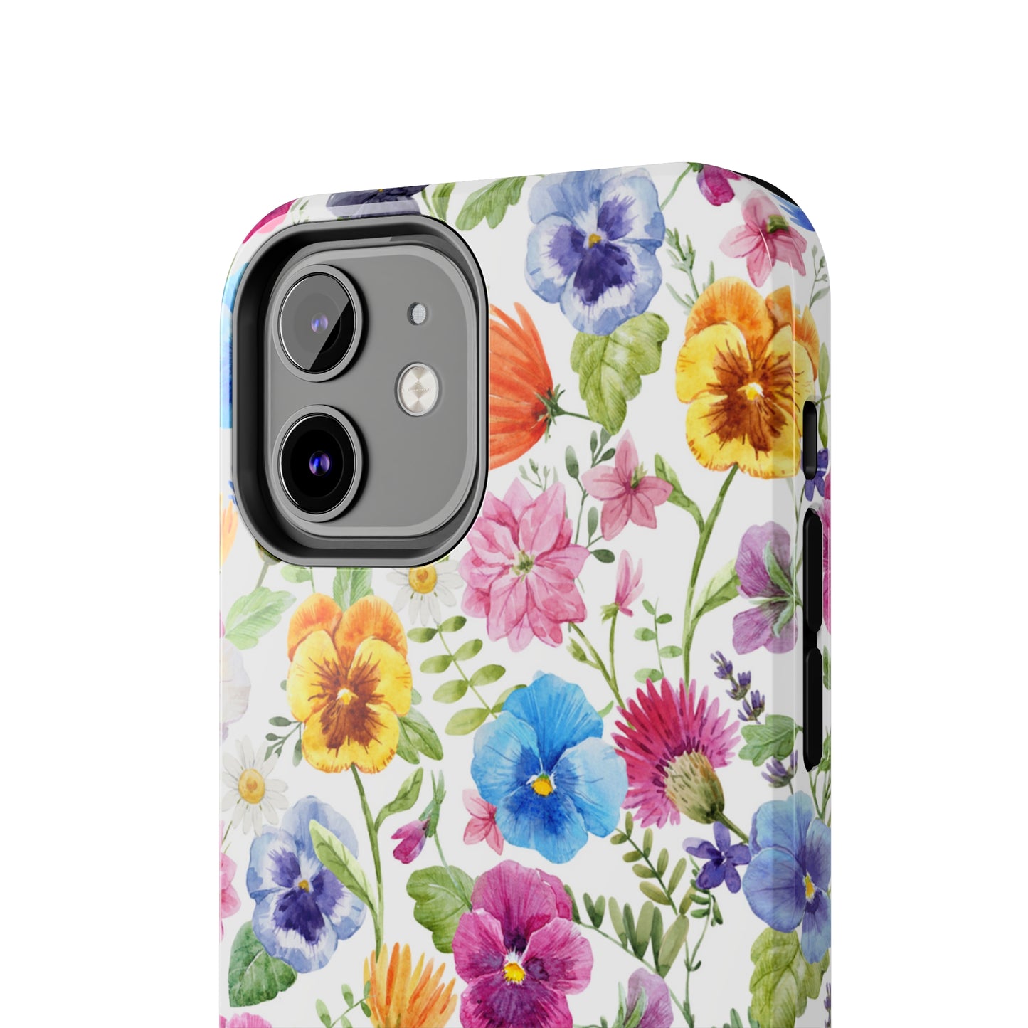 Floral IPhone Case / Pansy Phone Case