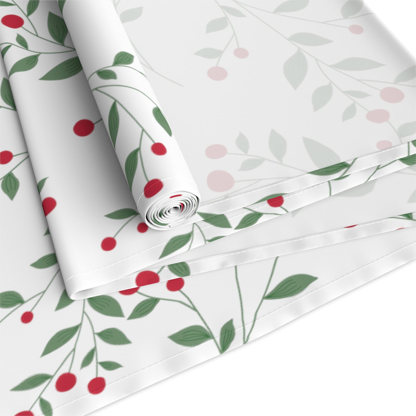 Christmas Table Runner / Christmas Berry Decor