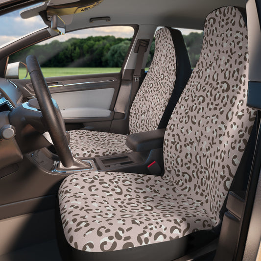 leopard print car seat covers