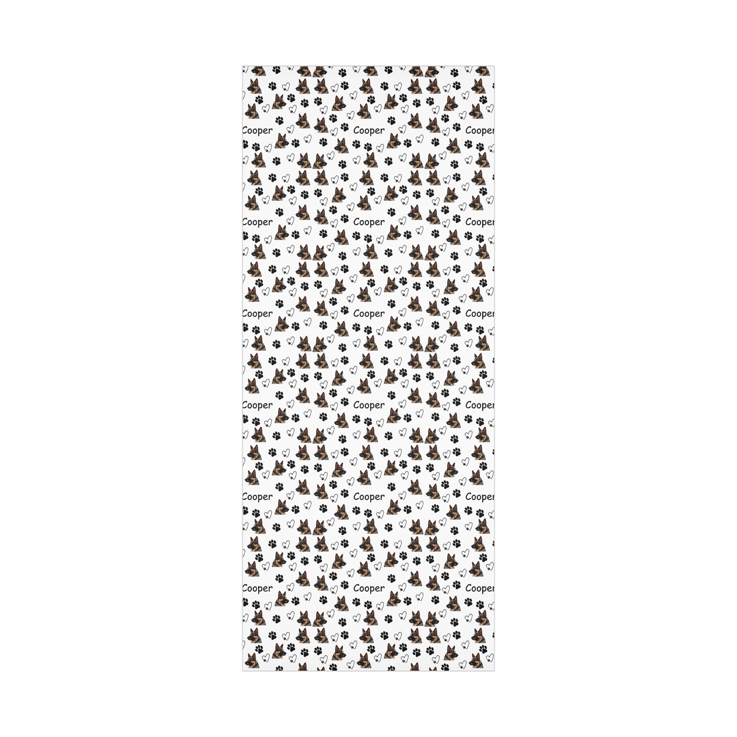 Personalized German Shepherd Wrapping Paper