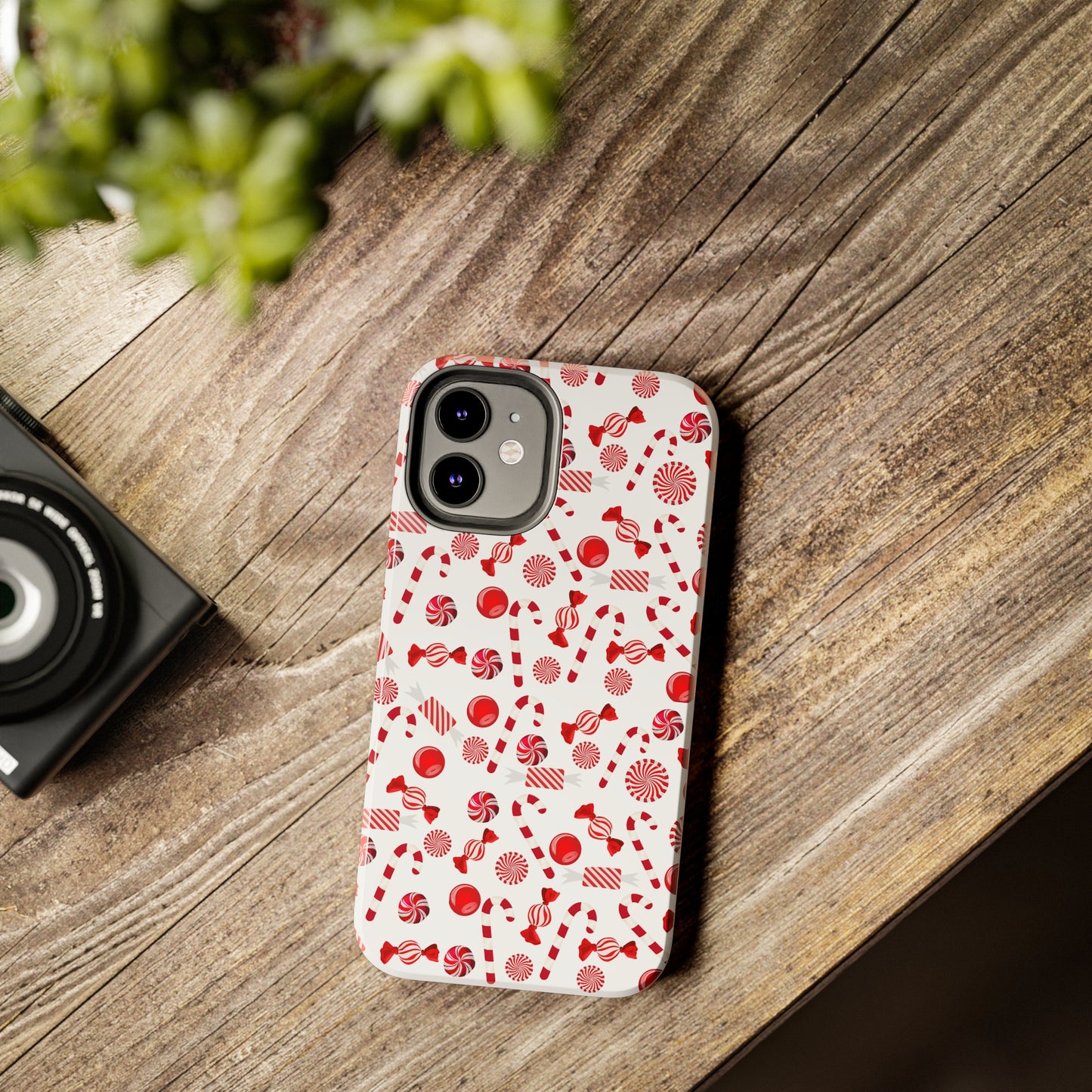 Christmas Candy Cane Phone Case