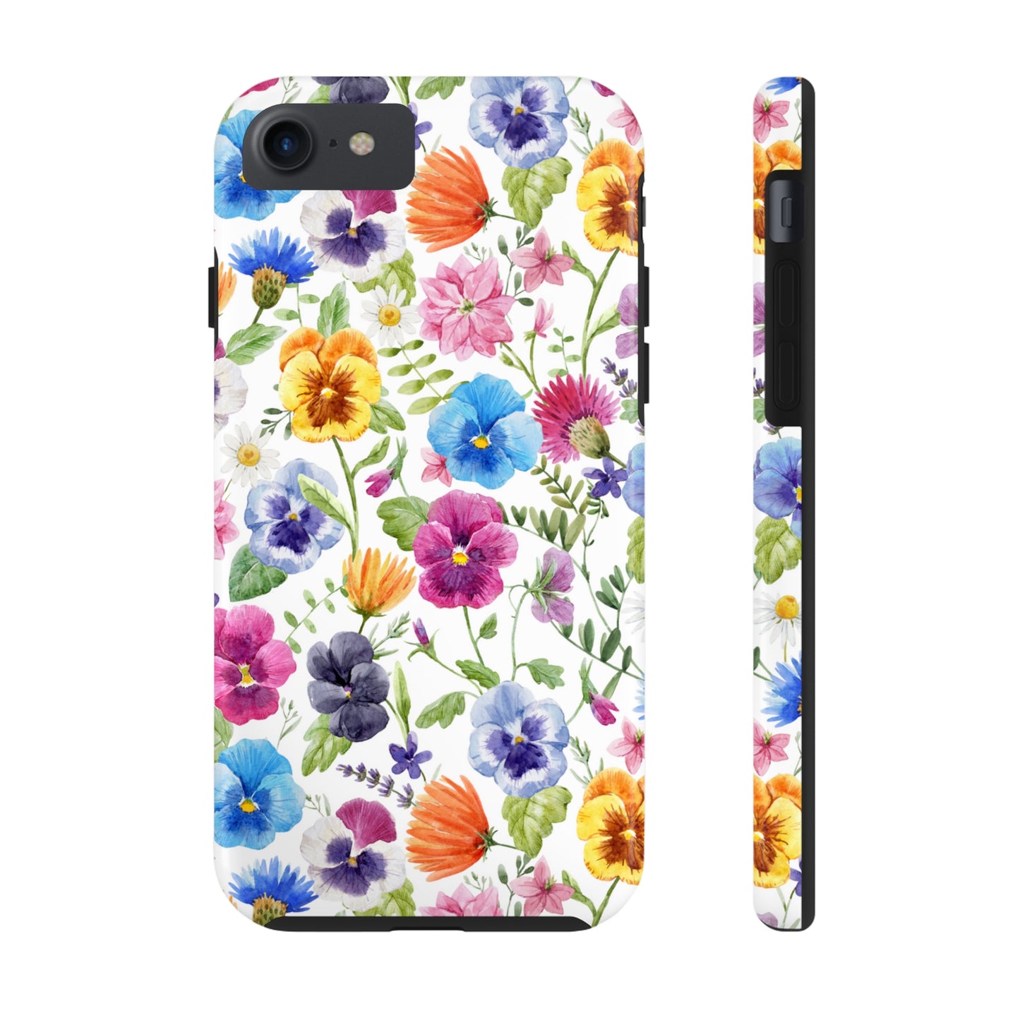 Floral IPhone Case / Pansy Phone Case