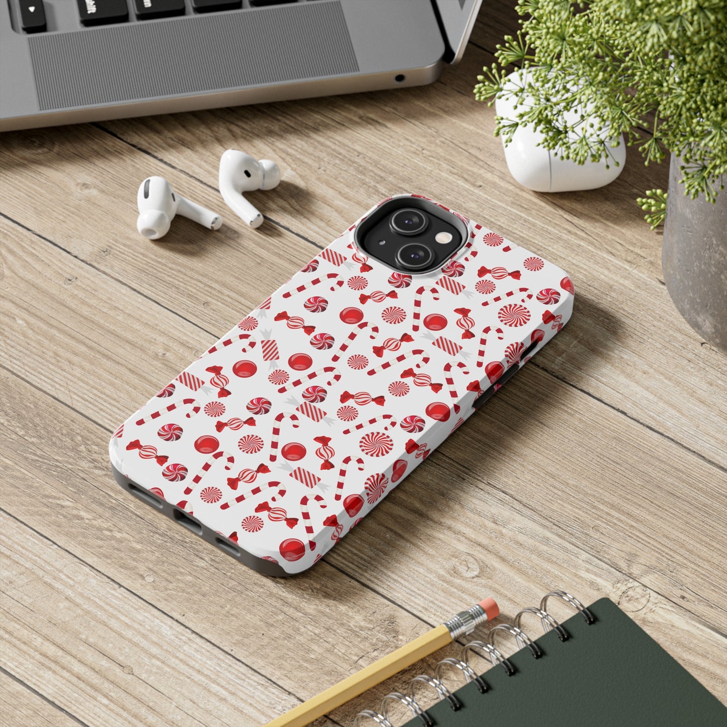 Christmas Candy Cane Phone Case