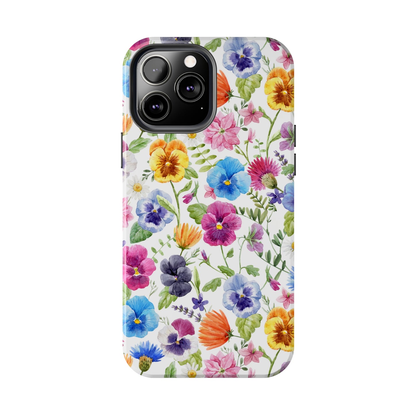 Floral IPhone Case / Pansy Phone Case