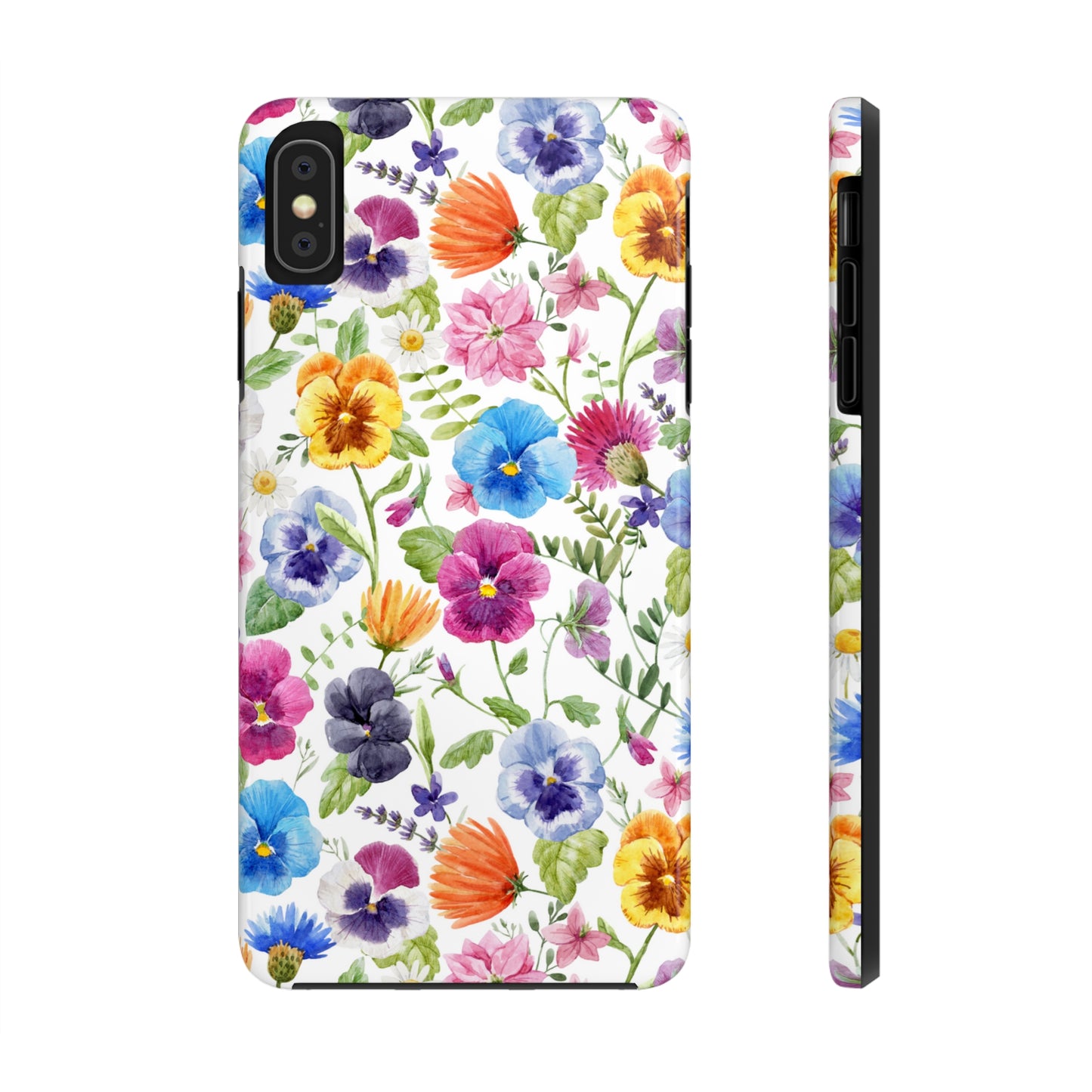 Floral IPhone Case / Pansy Phone Case