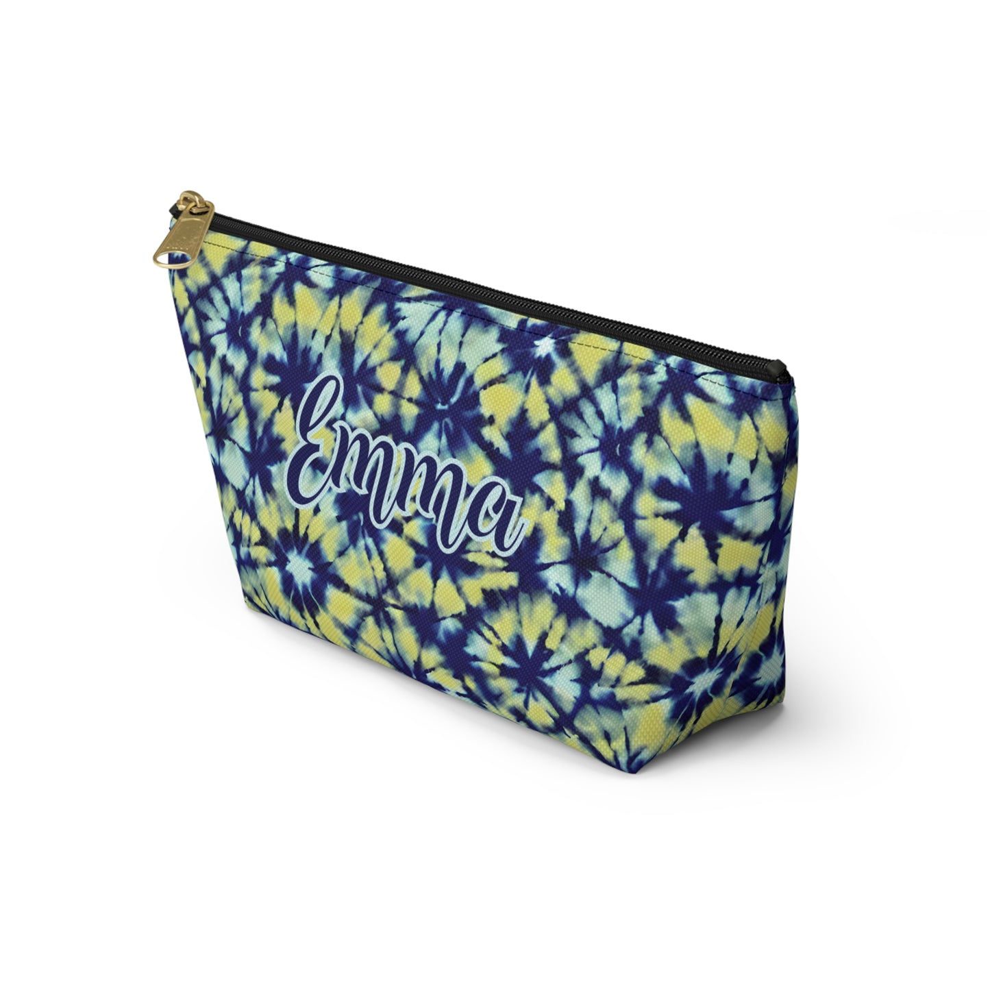 Personalized Pencil Case / Girls Tie Dye Makeup Bag