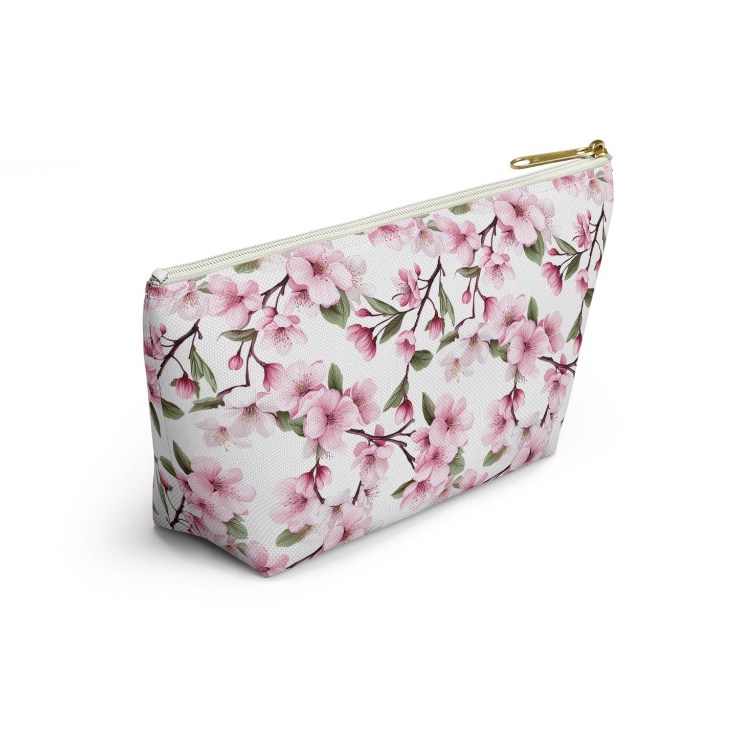 Pink Sakura Cherry Blossom Makeup Bag