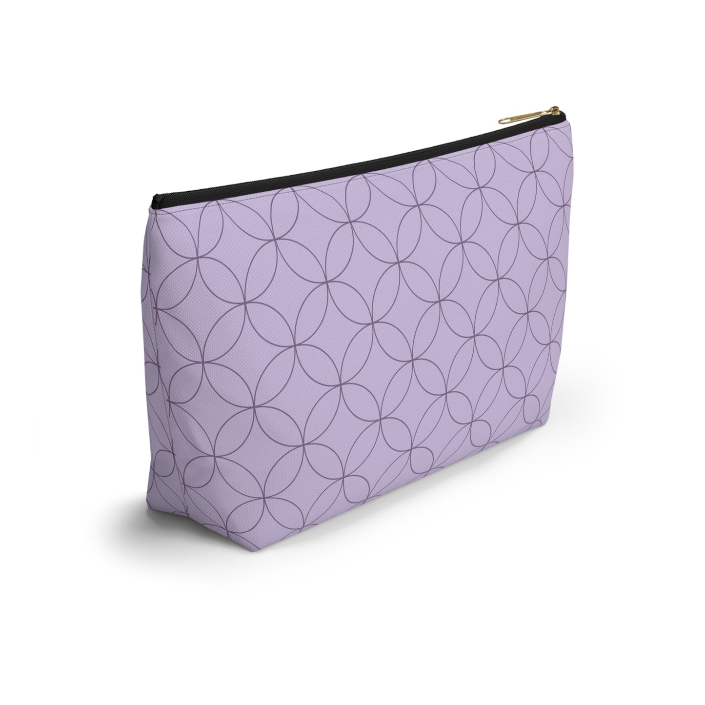 Purple Makeup Bag / Personalized Cosmetic Bag
