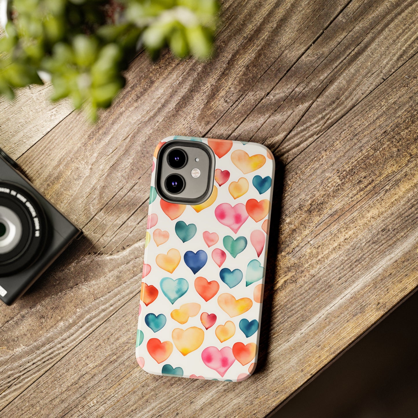 Watercolor Heart Phone Case