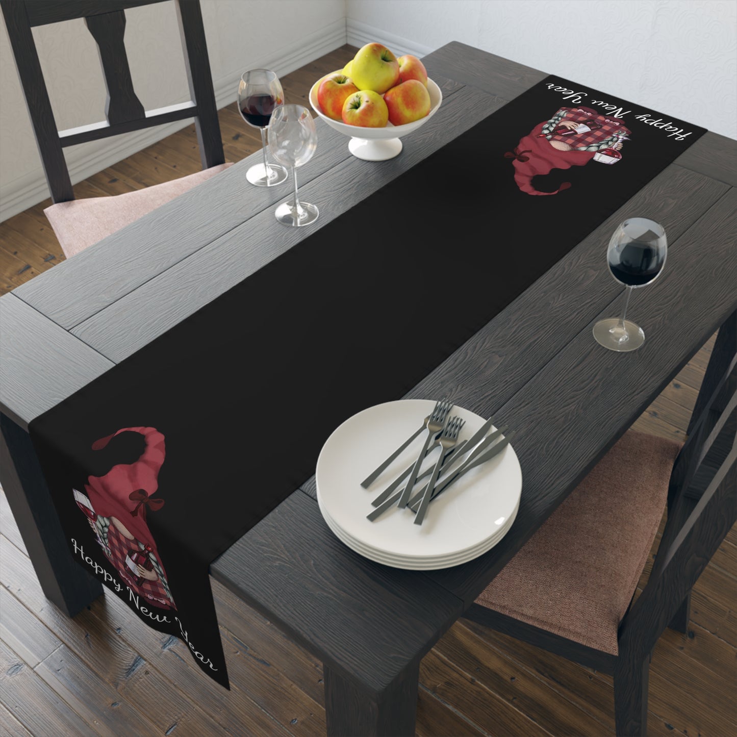 New Years Table Runner / Gnome Table Runner