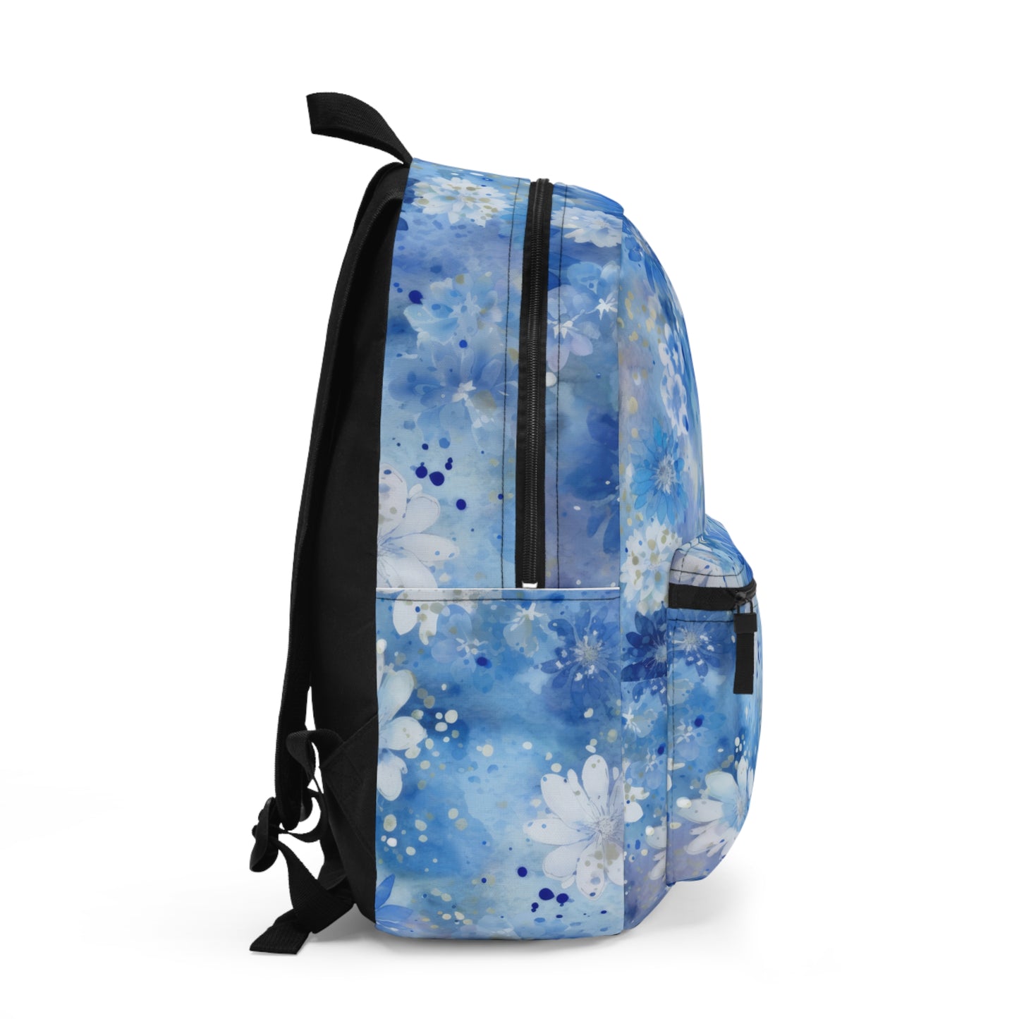 Blue Floral Backpack