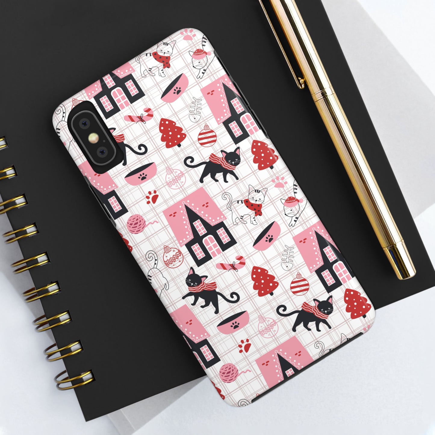 Christmas Cat IPhone Case
