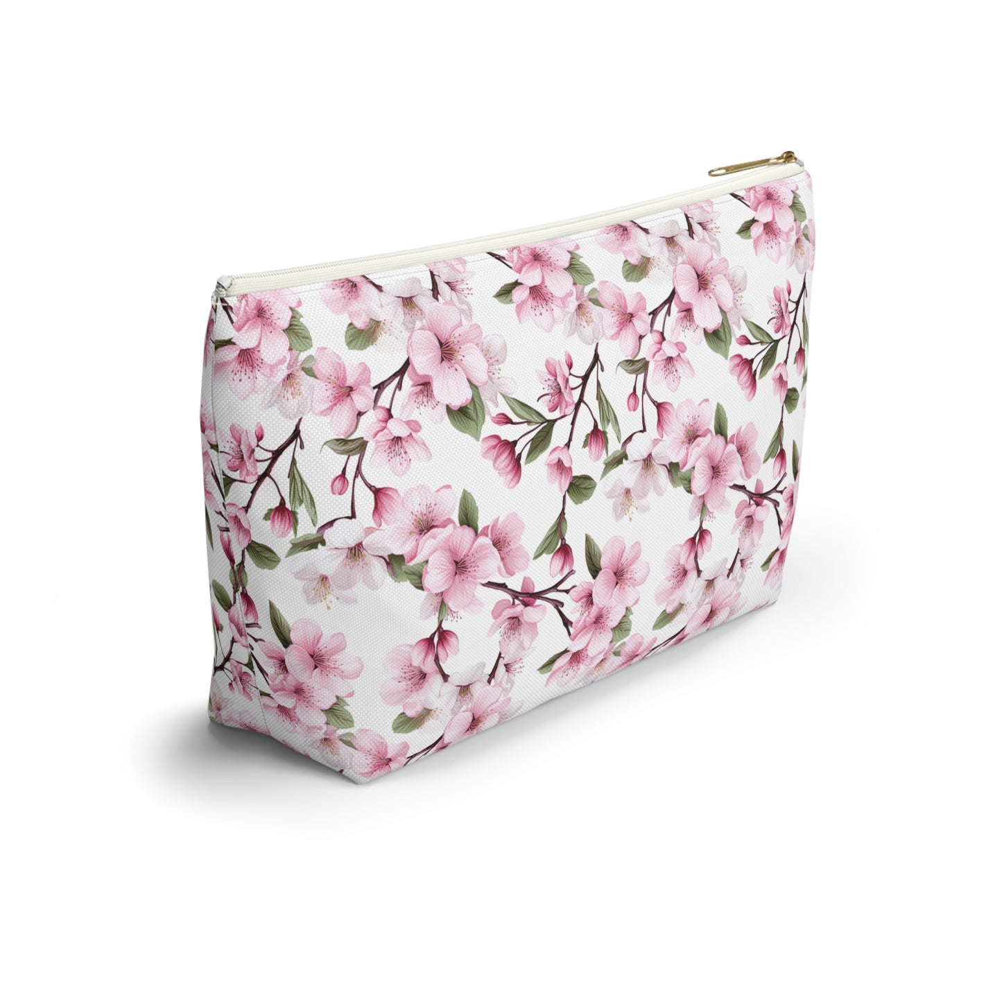 Pink Sakura Cherry Blossom Makeup Bag