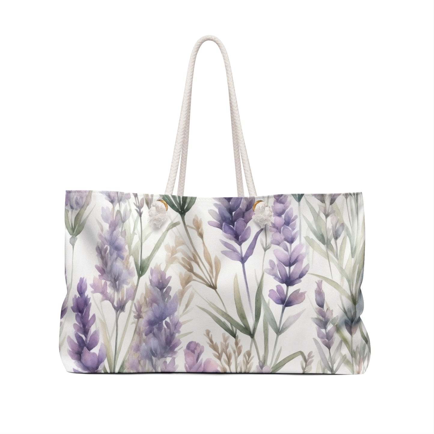 Purple Lavender Weekender Bag