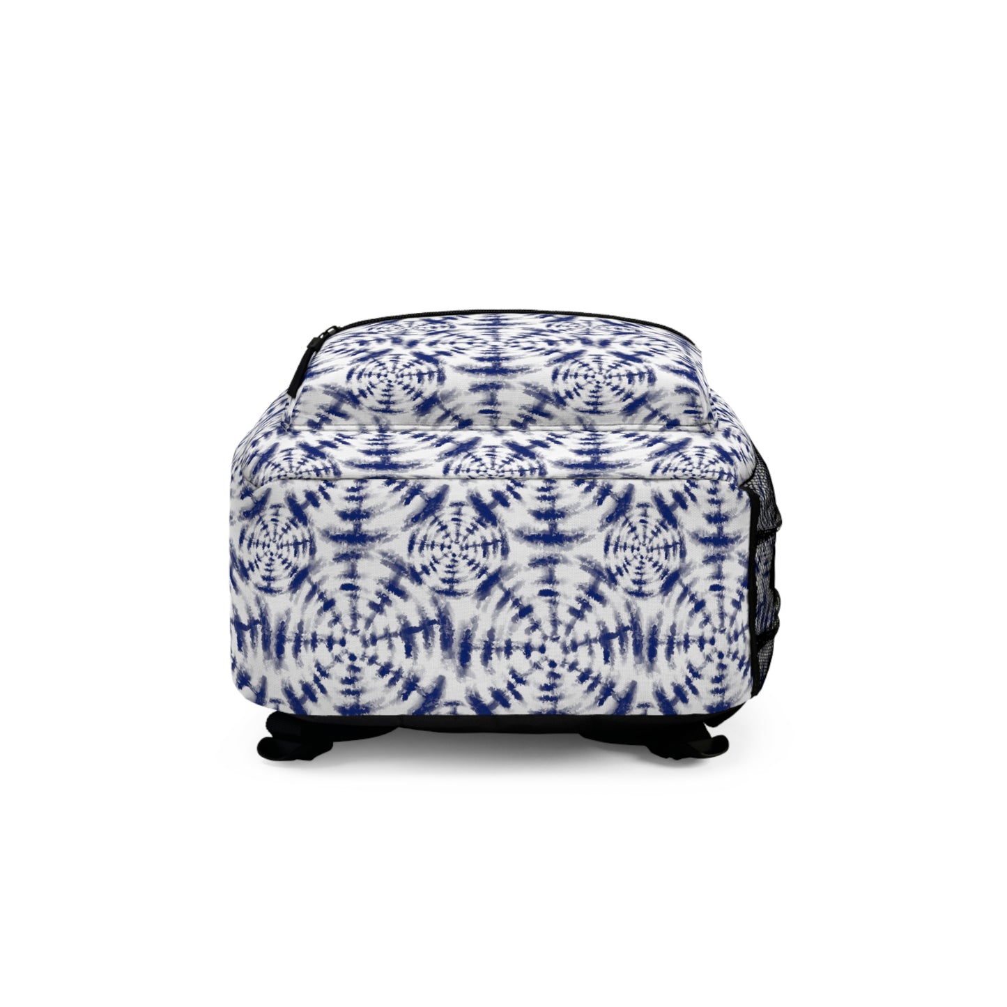 Blue Tie Dye Backpack / Girl's Blue Bookbag