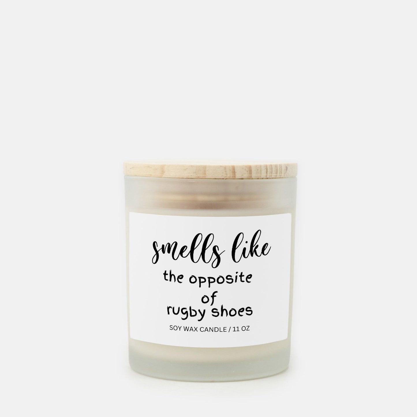 Candle Frosted Glass (Hand Poured 11 oz)