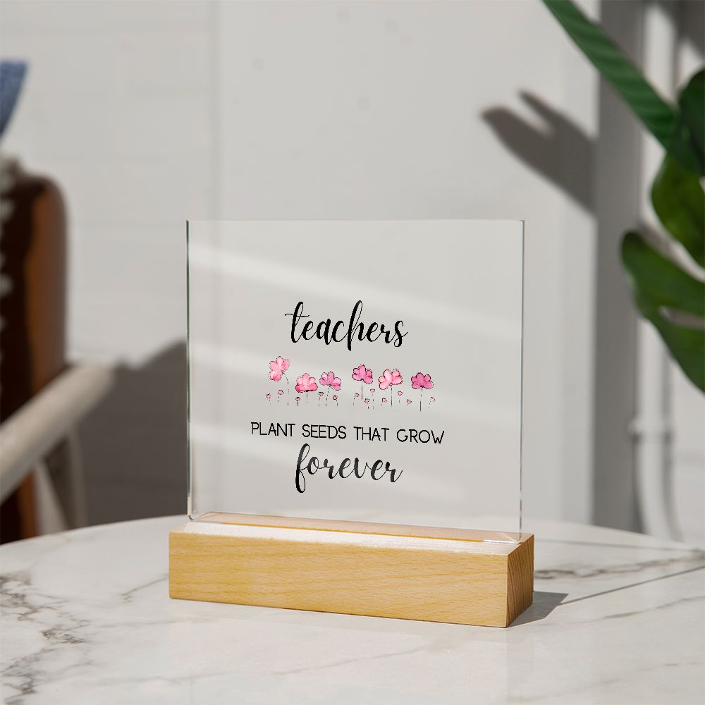 Teacher Gift / Teacher Plaque