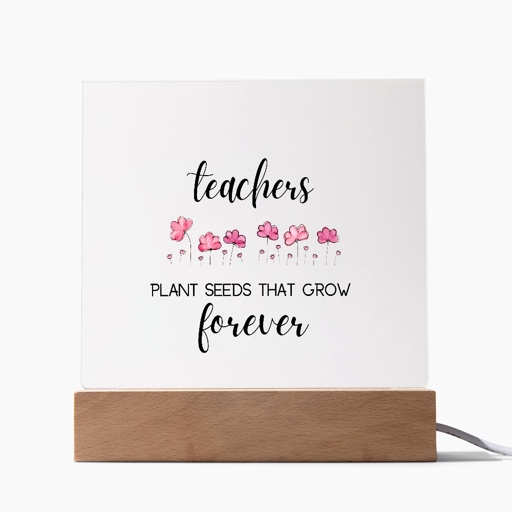 Teacher Gift / Teacher Plaque