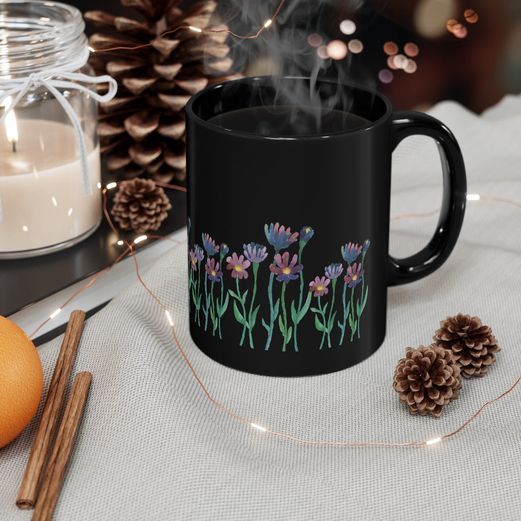Watercolor Flower Mug / Wildflower Mug