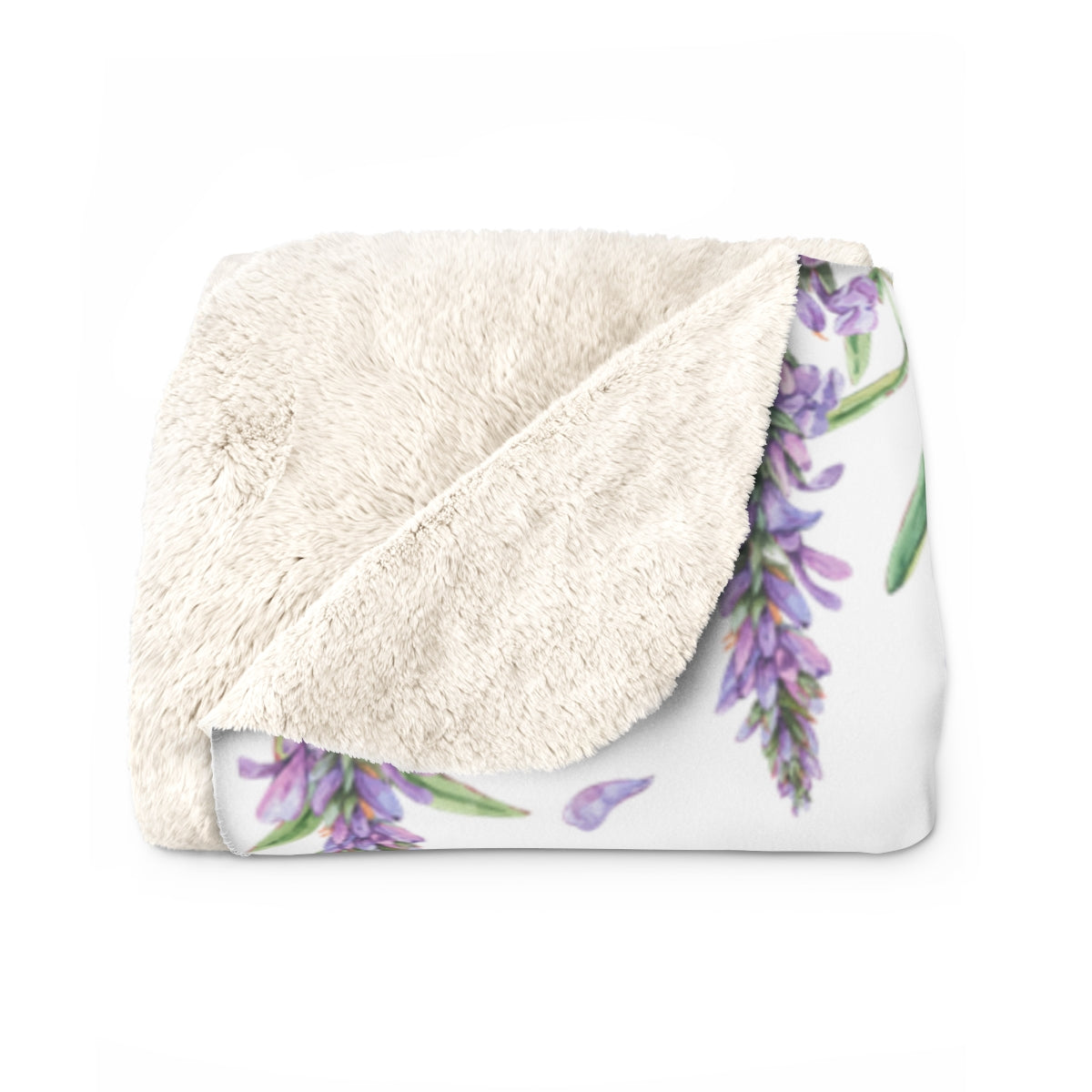 Personalized Blanket / Lavender Blanket / Purple Nursery Blanket