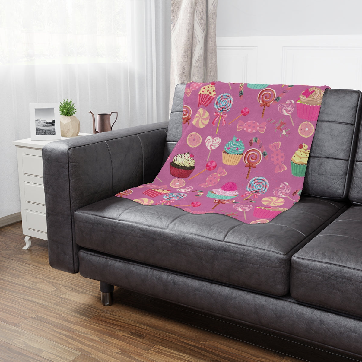 Pink Christmas Blanket