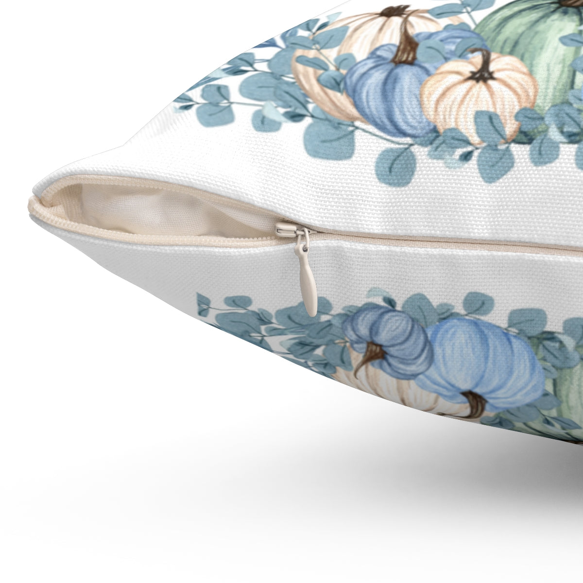 Fall Pillow / Blue Pumpkin Pillow