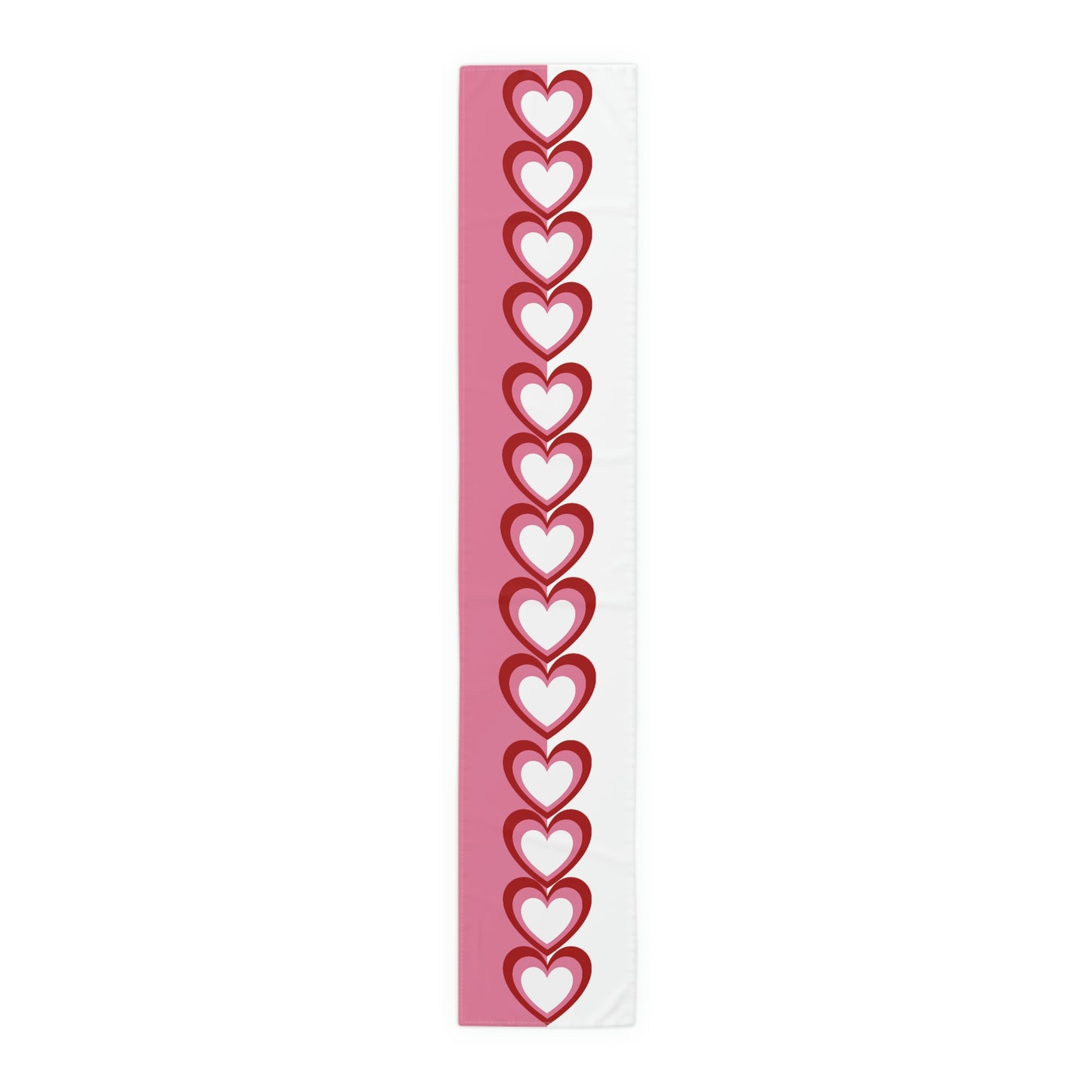 Valentine's Day Table Runner / Valentine's Day Decor / Heart Decor / Red and Pink Valentine's Decor