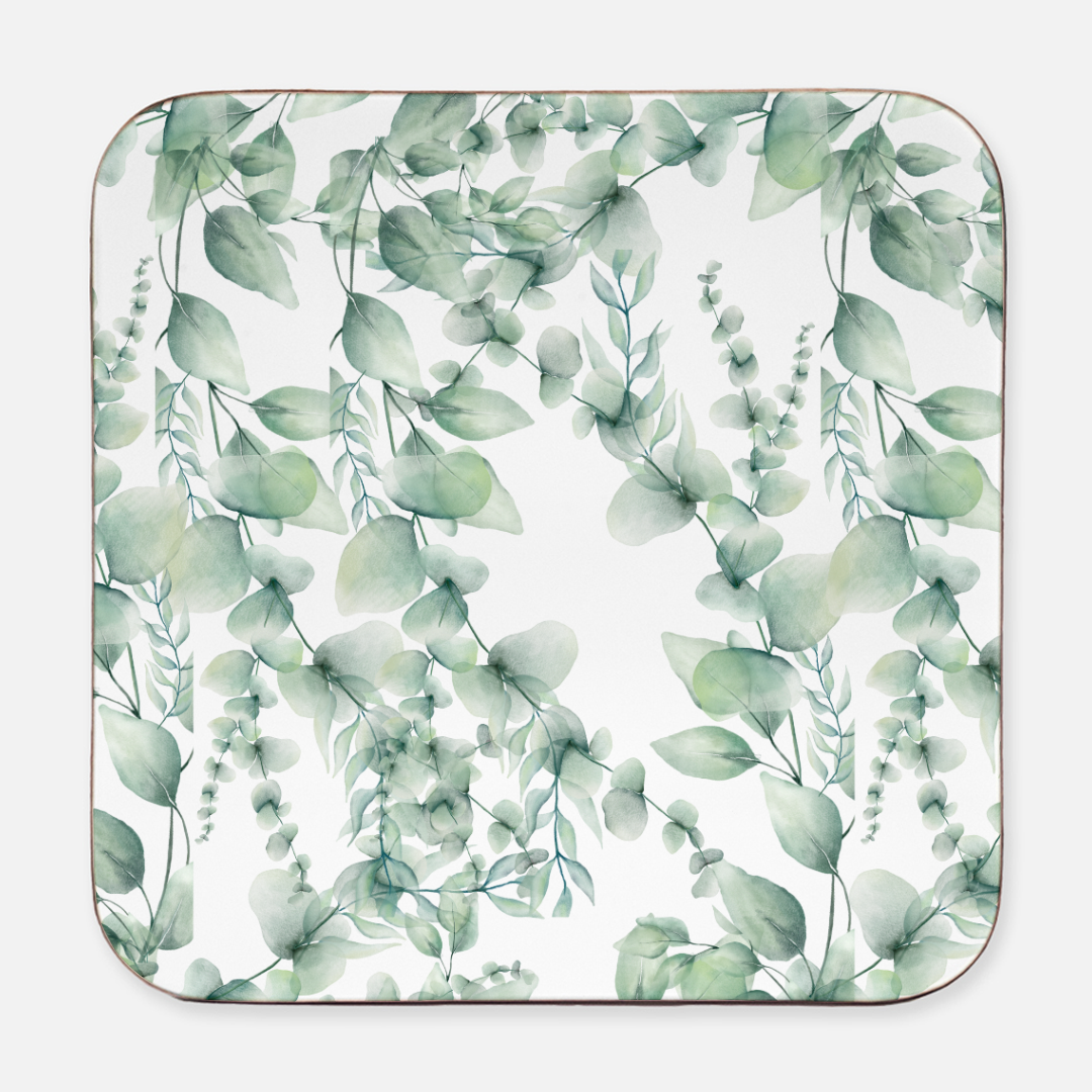 eucalyptus summer coasters