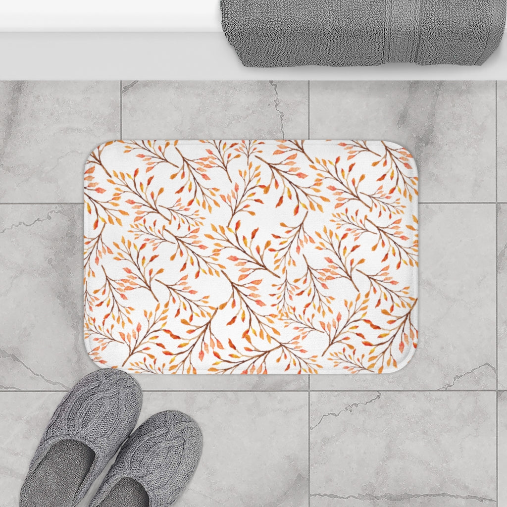 Fall Bath Mat / Fall Leaves Decor