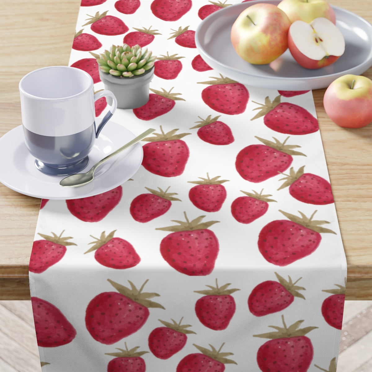 Strawberry Table Runner / Strawberry Decor