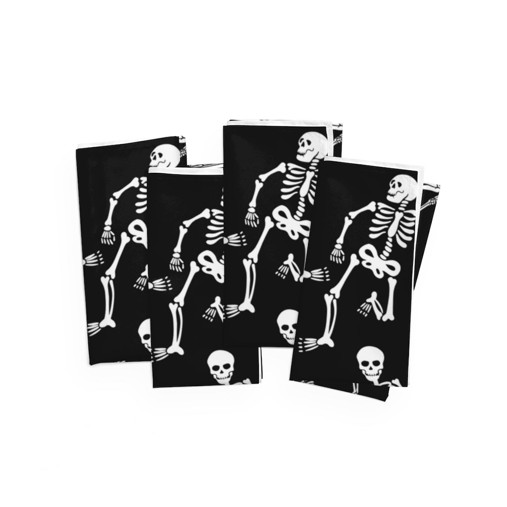 Halloween Napkins / Skeleton Table Decor