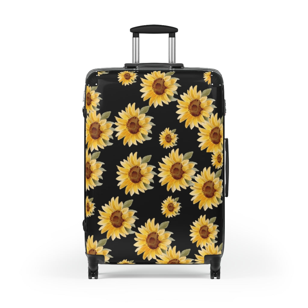 Sunflower Suitcase / Wheeled Suitcase / Sunflower Luggage