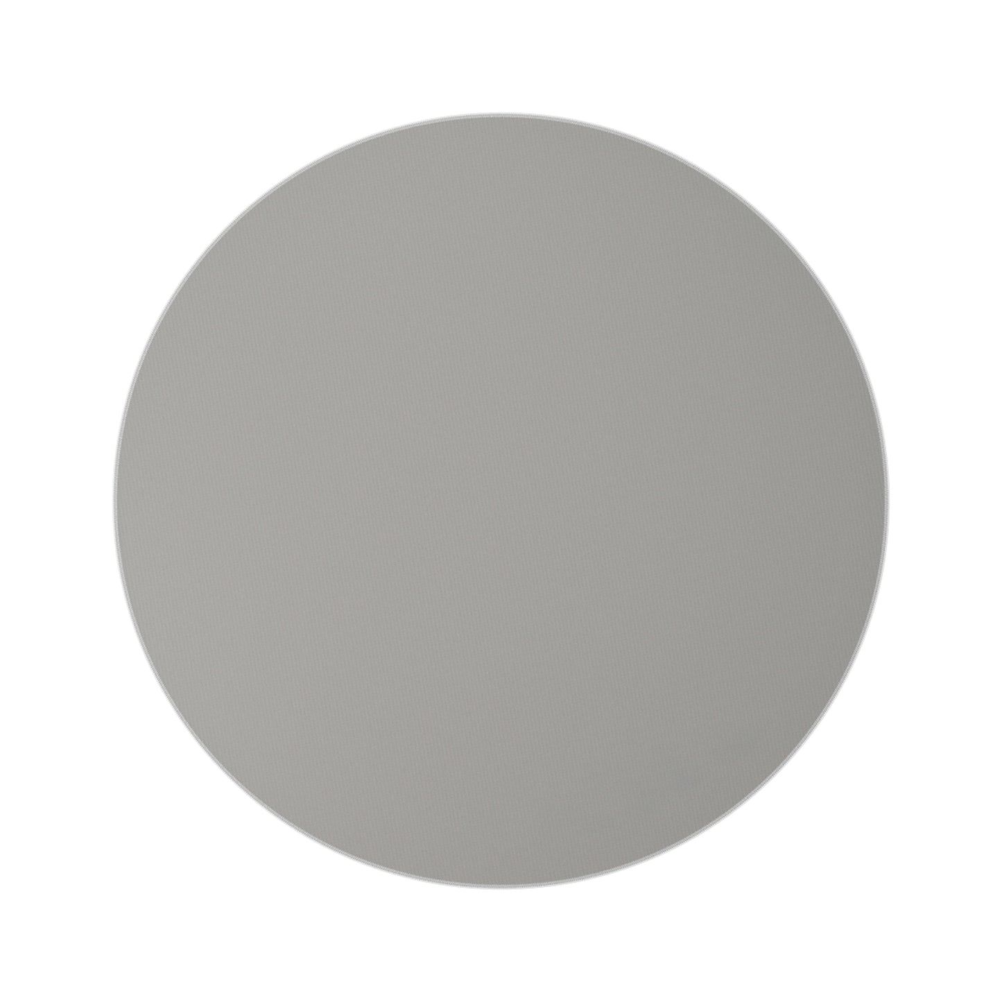 Blue Leaf Round Rug