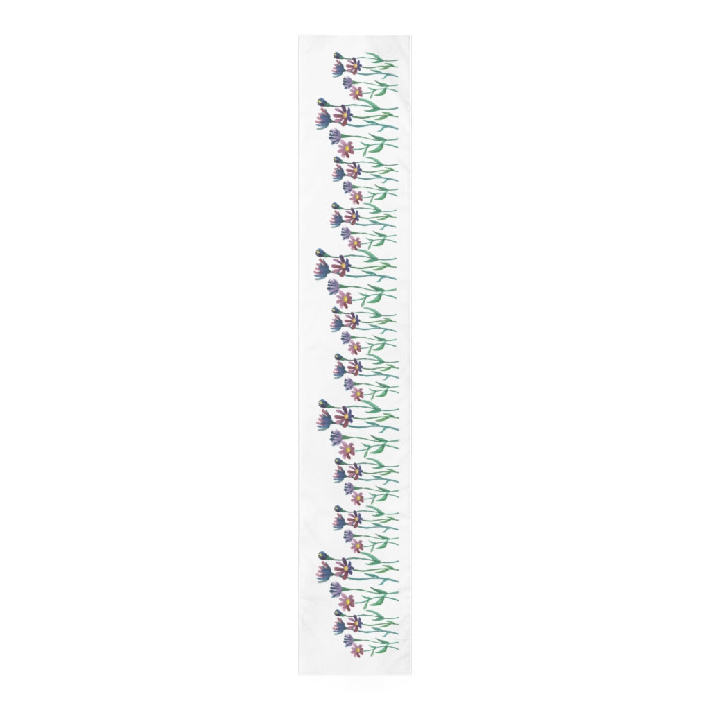 Spring Floral Table Runner / Watercolor Runner / Minimalist Decor