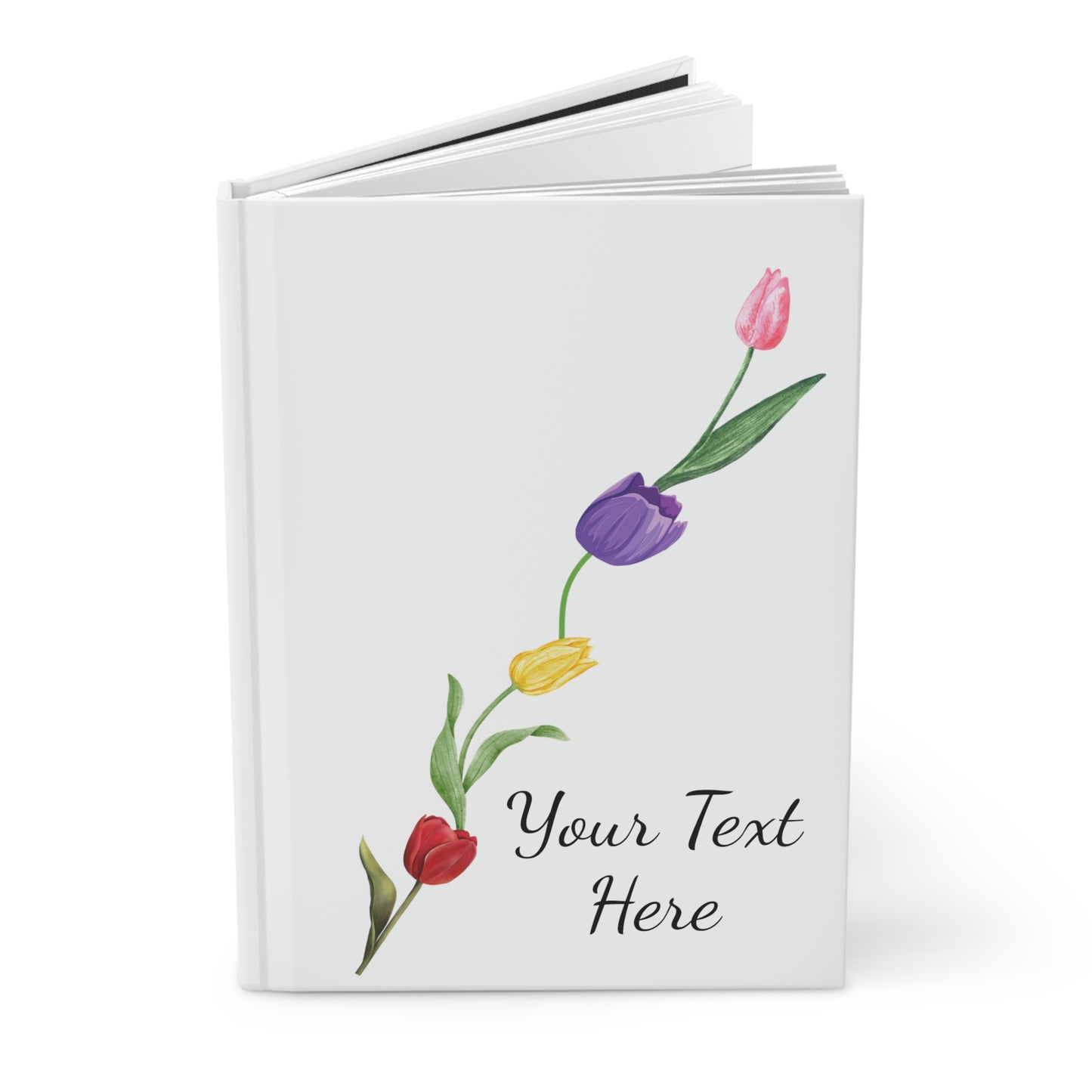 Personalized Tulip Journal