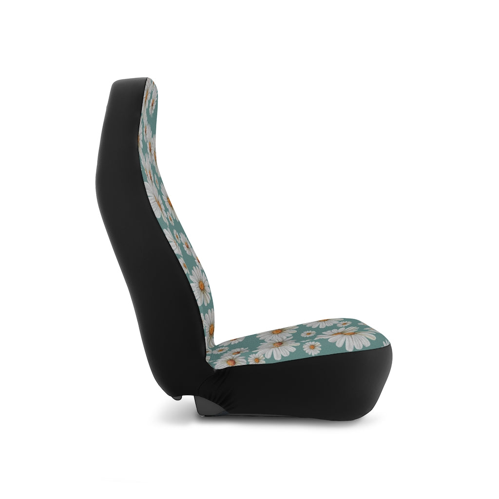 Daisy Car Seat Covers / Floral Car Accessories