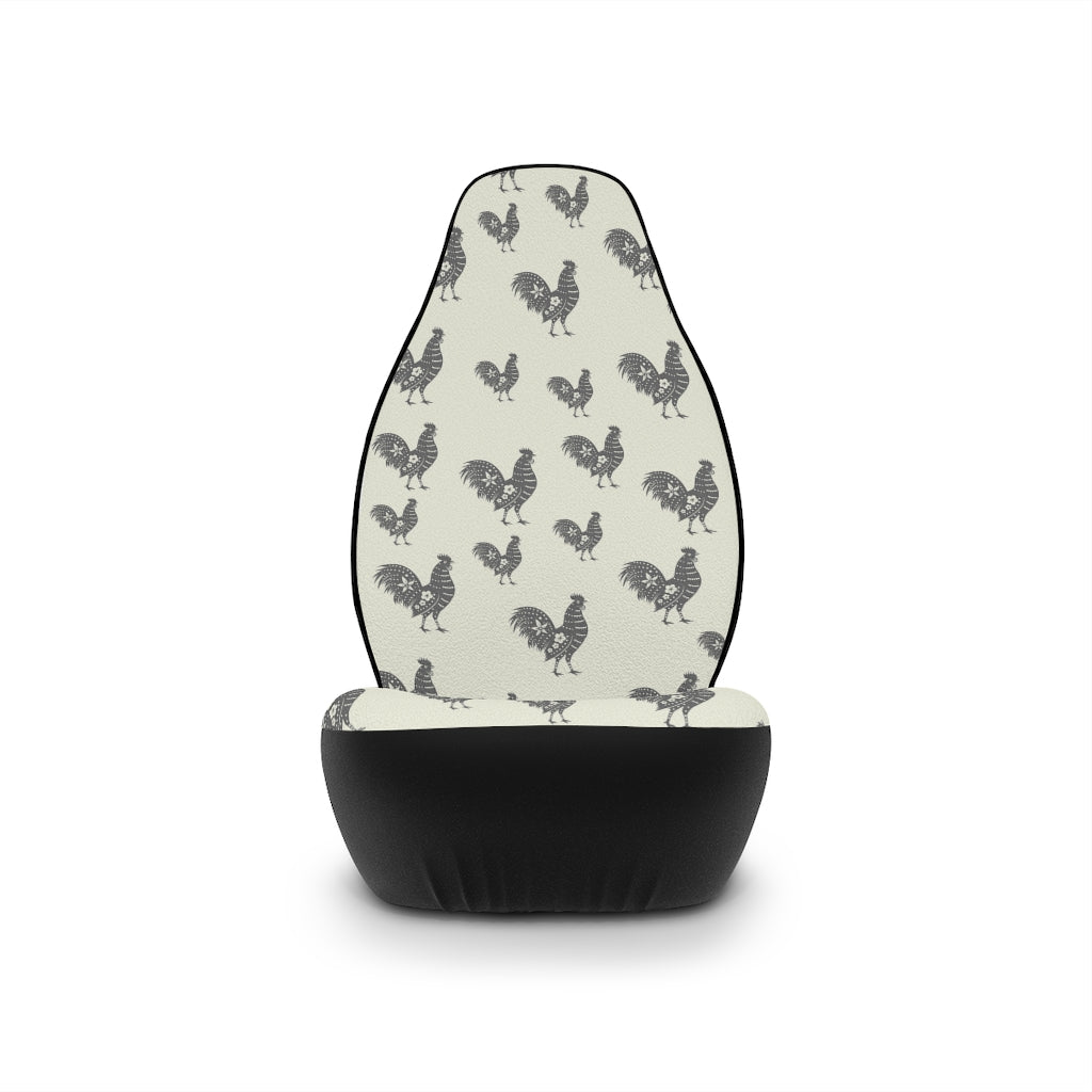 Farmhouse Car Seat Covers / Rooster Car Seat Covers