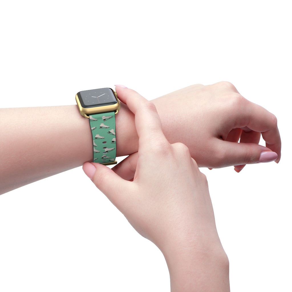 Skater Apple Watch Band / Teal Apple Watch Strap