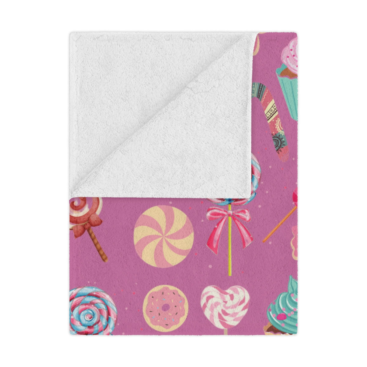 Pink Christmas Blanket
