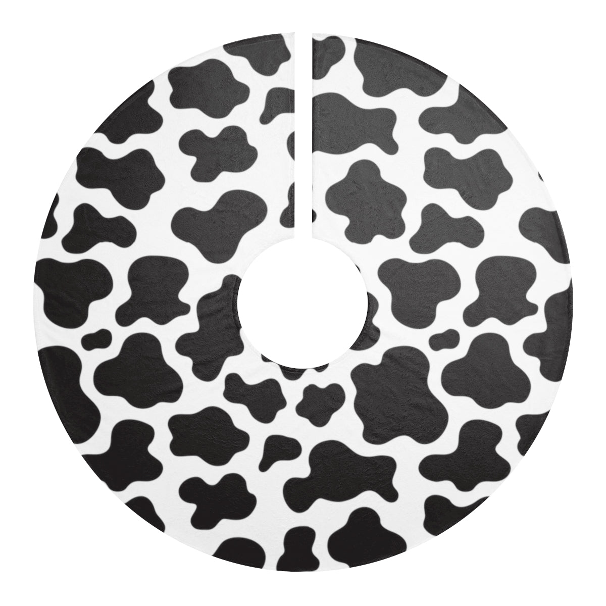 Christmas Tree Skirts / Cow Print Tree Skirt